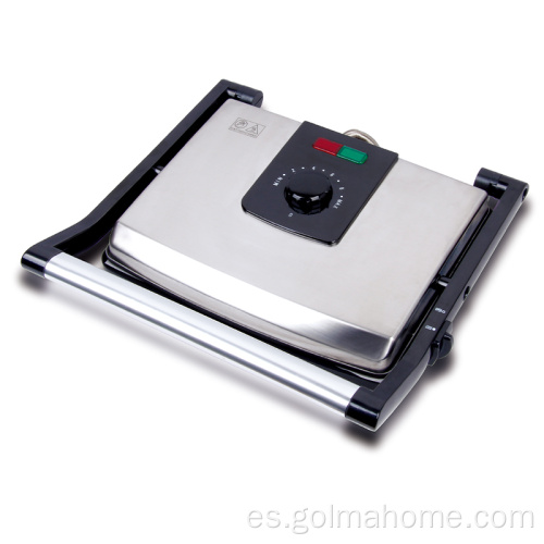 Panini Press Grill, creador de sándwiches sin palancas recubiertas, Grill Panini Maker